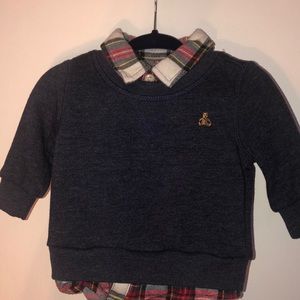 Baby Gap collared sweat shirt.
